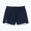 Pantaloni scurți de tenis pentru femei Lacoste GF9972 navy blue/phoenix blue