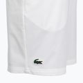 Pantaloni scurți de tenis pentru bărbați Lacoste X Novak Djokovic GH7413 white/buffalo 3