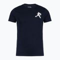 Tricou pentru bărbați + șapcă Lacoste TH1044 navy blue/white