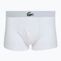 Boxeri pentru bărbați Lacoste 5H5441 3 pack white/green/black 2