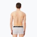 Boxeri pentru bărbați Lacoste 5H1300 3 pack silver chine/flagstone/black 3