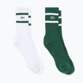 Șosete Lacoste RA9189 Ankle 3-pak green/white