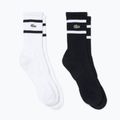 Șosete Lacoste RA9189 Ankle 3-pak black/white