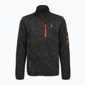 Bluză fleece pentru bărbați Aulp Navoy Melanged Knit black 1