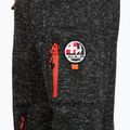 Bluză fleece pentru bărbați Aulp Navoy Melanged Knit black 1 3