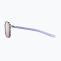 Ochelari de soare Julbo Slack Spectron shiny translu crystal/purple 3