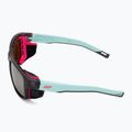Ochelari de soare Julbo Shield M Spectron translucent black/light blue/pink 4