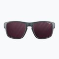 Ochelari de soare Julbo Shield Reactiv High Contrast translucent black/blue/white 2