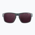 Ochelari de soare Julbo Shield M Reactiv High Contrast translucent black/blue/white 2