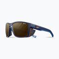 Ochelari de soare Julbo Shield Reactiv Polarized matt dark blue/orange