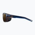 Ochelari de soare Julbo Shield Reactiv Polarized matt dark blue/orange 4