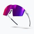 Ochelari de soare Julbo Edge Spectron HD matt white/blue/multilayer violet 5