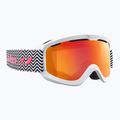Ochelari de schi Julbo June white/black/goldange/flash red