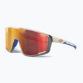 Ochelari de soare Julbo Fury Spectron mat maro deschis / maro / albastru / roșu multilayer