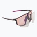 Ochelari de soare Julbo Edge Reactiv High Contrast shiny translu black/purple
