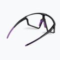 Ochelari de soare Julbo Edge Reactiv High Contrast shiny translu black/purple 10
