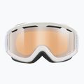 Ochelari de schi Julbo June white/goldange/flash silver 2