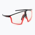 Ochelari de soare Julbo Edge Reactiv 0-3 mat black/mat fluo orange/clear