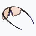 Ochelari de ciclism Julbo Edge Reactiv 1-3 High Contrast mat translucid negru/purpuriu mate 3
