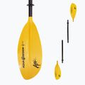 Vâslă de caiac 4-elemente AQUADESIGN K1 Attak 4 yellow 4