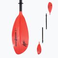 Vâslă de caiac 4-elemente AQUADESIGN K1 Attak 4 red 6