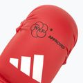 Protectori de mână adidas WKF roșu 4