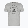 Tricou de antrenament adidas Boxing, gri, ADICL01B