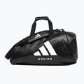 Geantă de antrenament adidas 2w1 Boxing S black/white