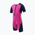 Aqua Sphere Stingray HP2 SS costum de neopren pentru copii roz și albastru marin SJ43502046
