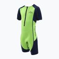 Aquasphere Stingray HP2 costum de neopren pentru copii, verde strălucitor/albastru marin