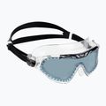 Mască de înot Aquasphere Vista XP transparentă/neagră/oglindă fumurie MS5090001LD