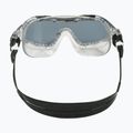 Mască de înot Aquasphere Vista XP transparentă/neagră/oglindă fumurie MS5090001LD 9