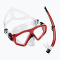 Aqualung Saturn Saturn Combo Snorkel Kit Mască + Snorkel roșu SC3980006