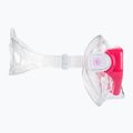 Aqualung Saturn Combo mască de snorkel + snorkel roz SC3980002 3