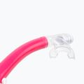 Aqualung Saturn Combo mască de snorkel + snorkel roz SC3980002 8