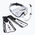 Aqualung Vita Snorkelling Set alb și negru SR3990901