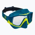 Mască de scufundări Aqualung Vita petrol/galbenă MS5529807LC