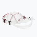 Mască de scufundări Aqualung Hawkeye transparent/roșu MS5570006 4