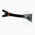 Mască de înot Aquasphere Vista Pro gri închis/negru/portocaliu oglindă din titan MS5591201LMO 3