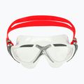 Mască de înot Aquasphere Vista white/red/clear 2