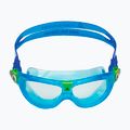 Mască de înot pentru copii Aquasphere Seal Kid 2 turcoaz/albastru/clară MS5614340LC 2