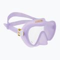 Set de snorkeling  Aqualung Nabul mască + tub+ labe translucid purple 2