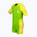 Costum de baie de înot pentru copii Aquasphere Stingray 2.0 green/yellow 4