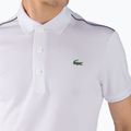 Tricou polo pentru bărbați Lacoste alb DH2094 AU8 5