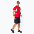 Tricou polo pentru bărbați Lacoste roșu DH0866 3