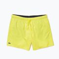 Pantaloni scurți de înot pentru bărbați Lacoste MH6270 9TB galben