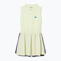 Rochie de tene Lacoste galben EF9241