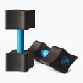 Halteră de aquafitness TYR Aquatic Resistance Dumbbells black/blue