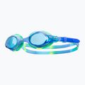 Ochelari de înot pentru copii  TYR Swimple Tie Dye Non-Mirrored blue/blue/green