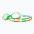 Ochelari de înot pentru copii  TYR Swimple Tie Dye Non-Mirrored clear/ green/ orange